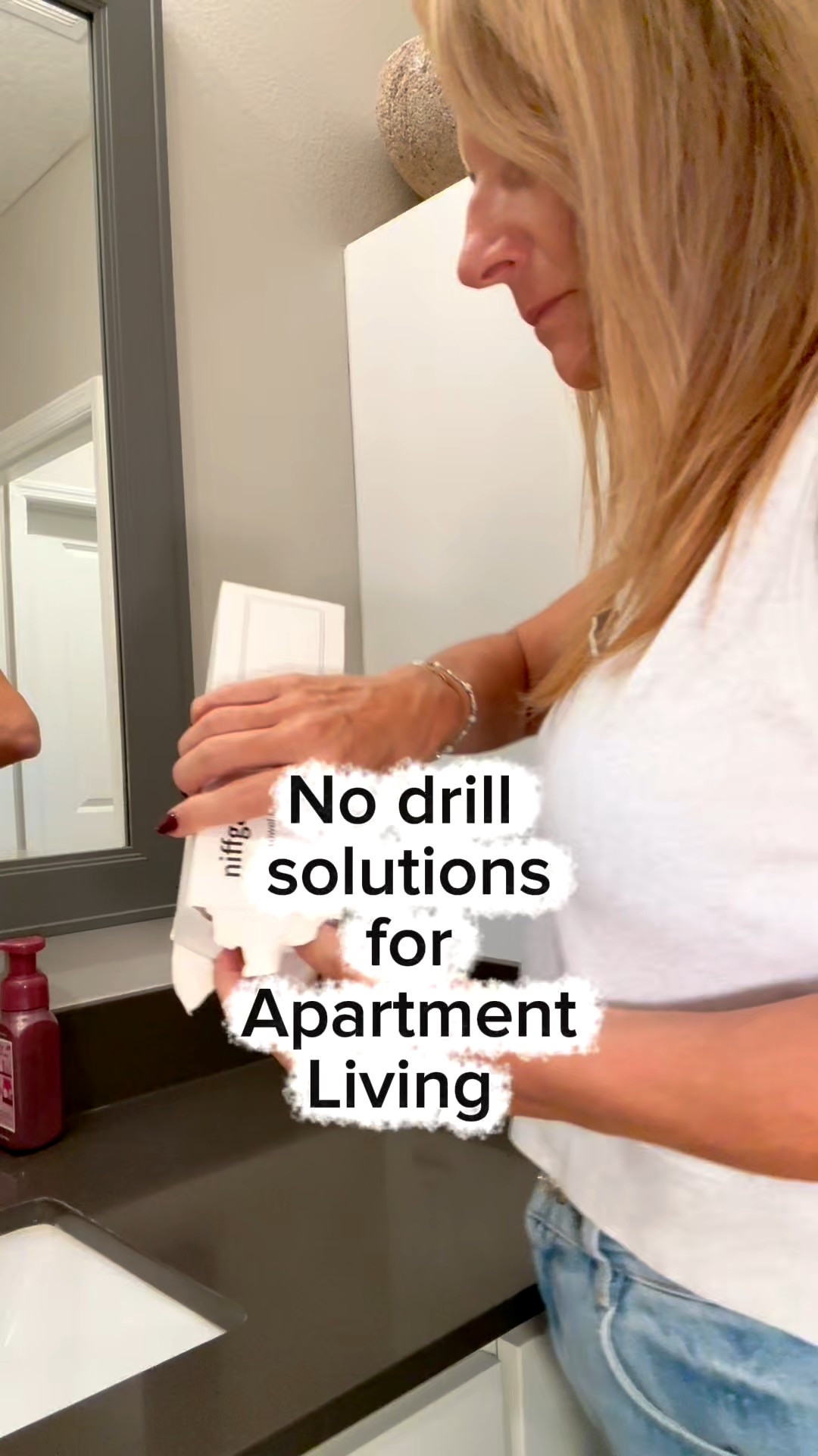 No drill solutions for your bathroom. This towel holder is a no drill solution for an apartment or house. I have one in my other bathroom and it has not come off at all! 
Home decor
Amazon
Niffgaff
Apartment decor
Bathroom
Towel holder
Home decorr

#LTKFamily #LTKFindsUnder50 #LTKHome
