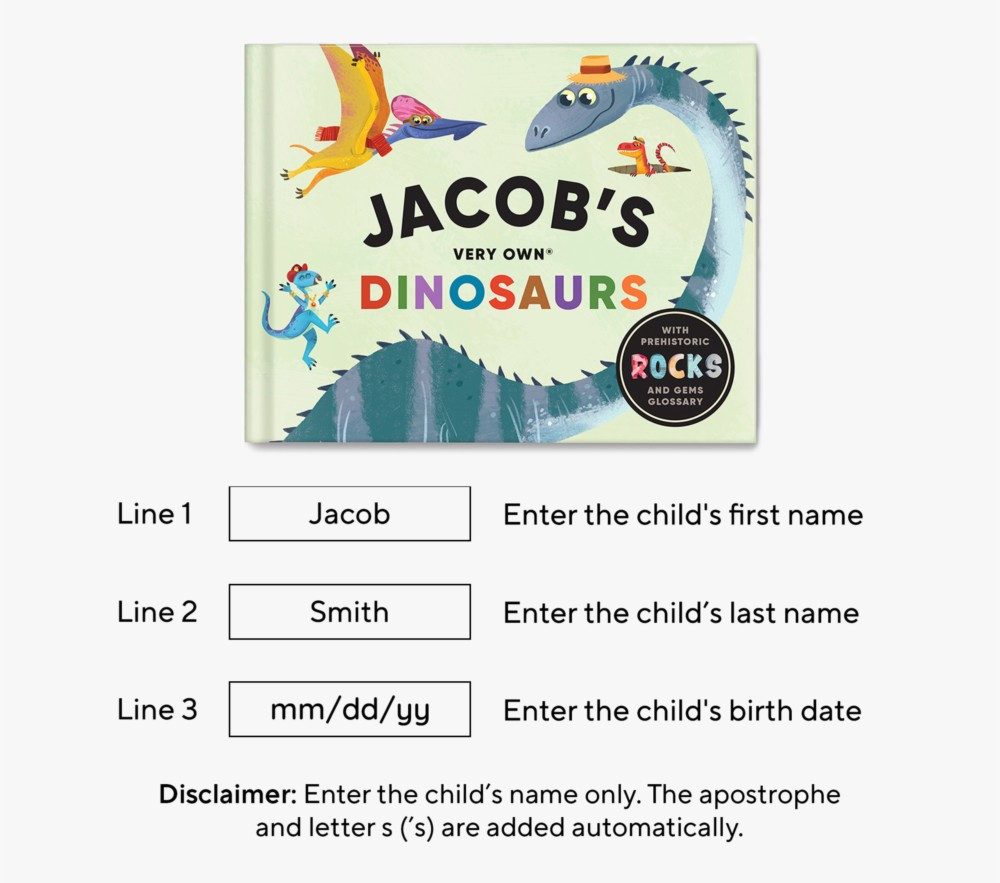 My Very Own Dinosaur Personalized Book | Pottery Barn Kids
