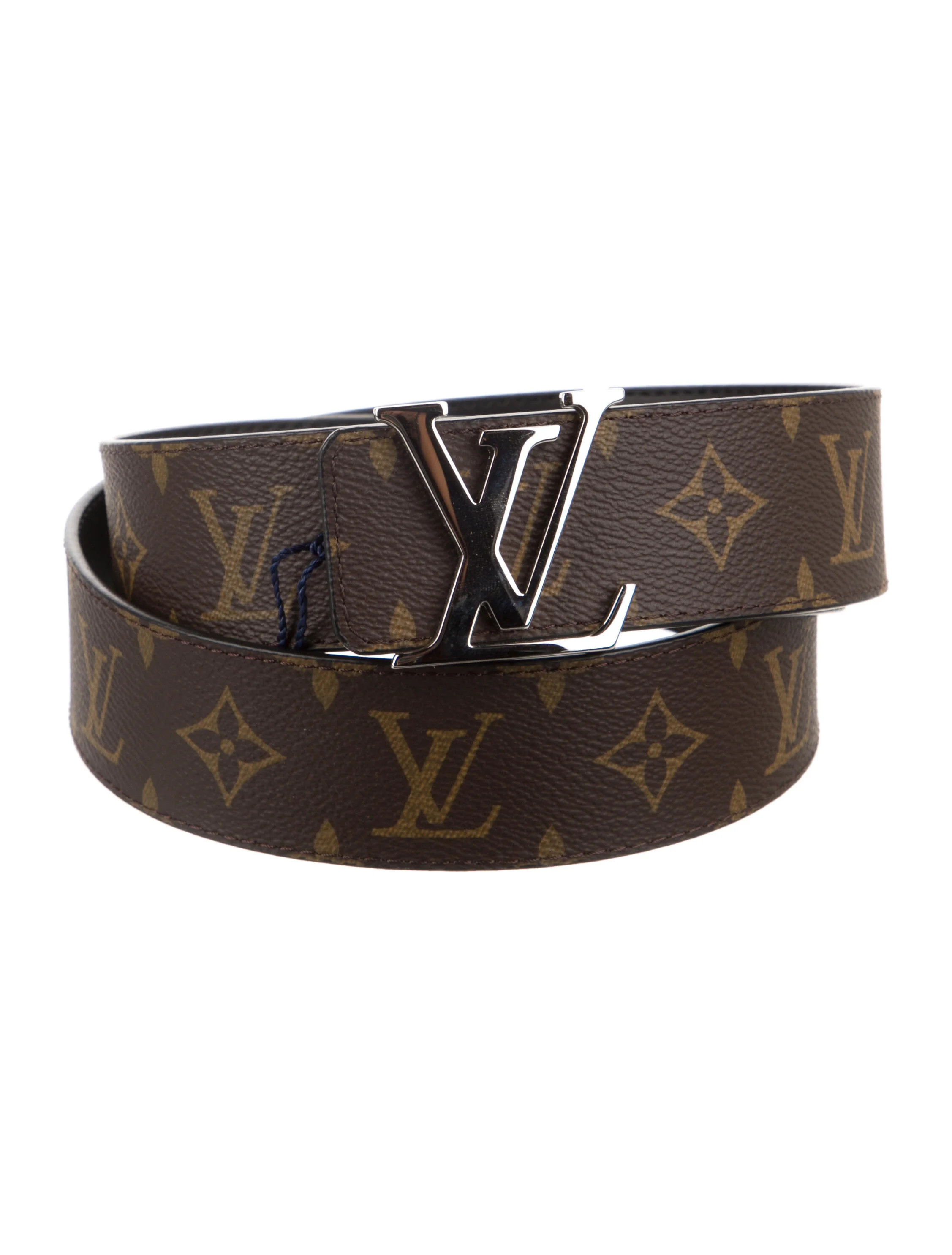 2023 Monogram Macassar LV Initiales 40MM Reversible Waist Belt | The RealReal