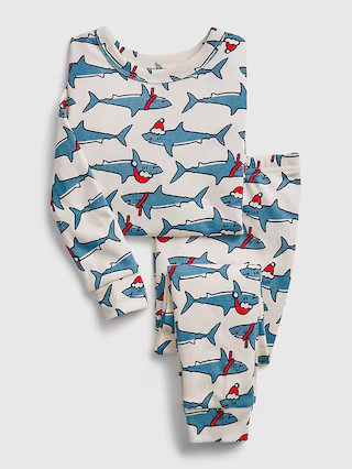 babyGap Shark PJ Set | Gap (US)