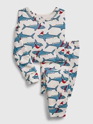 babyGap Shark PJ Set | Gap (US)