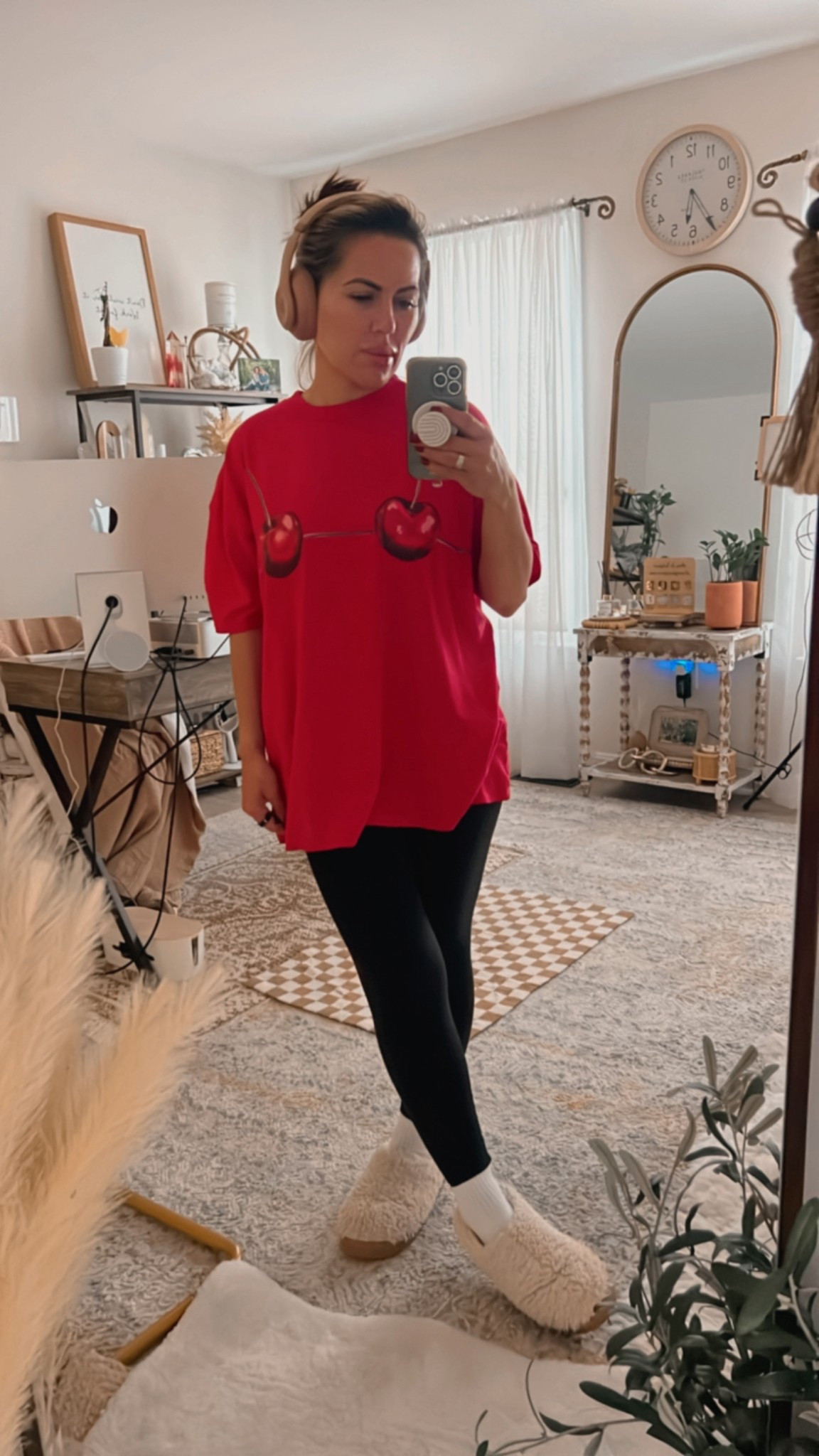 How do
You like them cherries? Oversized tee, I went with a size small.

#LTKStyleTip #LTKSaleAlert #LTKMidsize