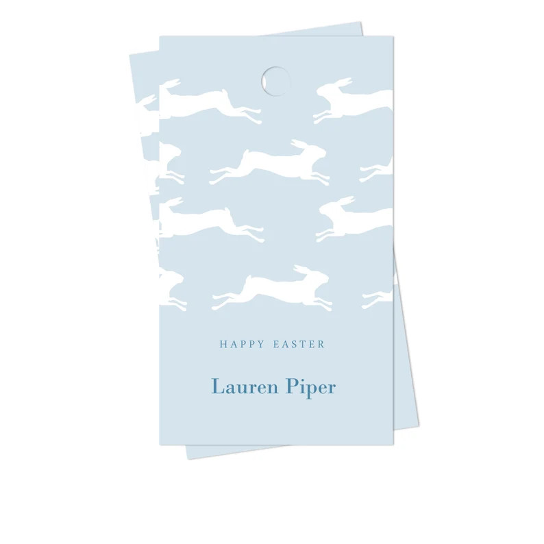 Monogrammed Easter Gift Tags - Personalized Gift Tags - Custom Tags - Enclosure Cards - Favor Tag... | Etsy (US)