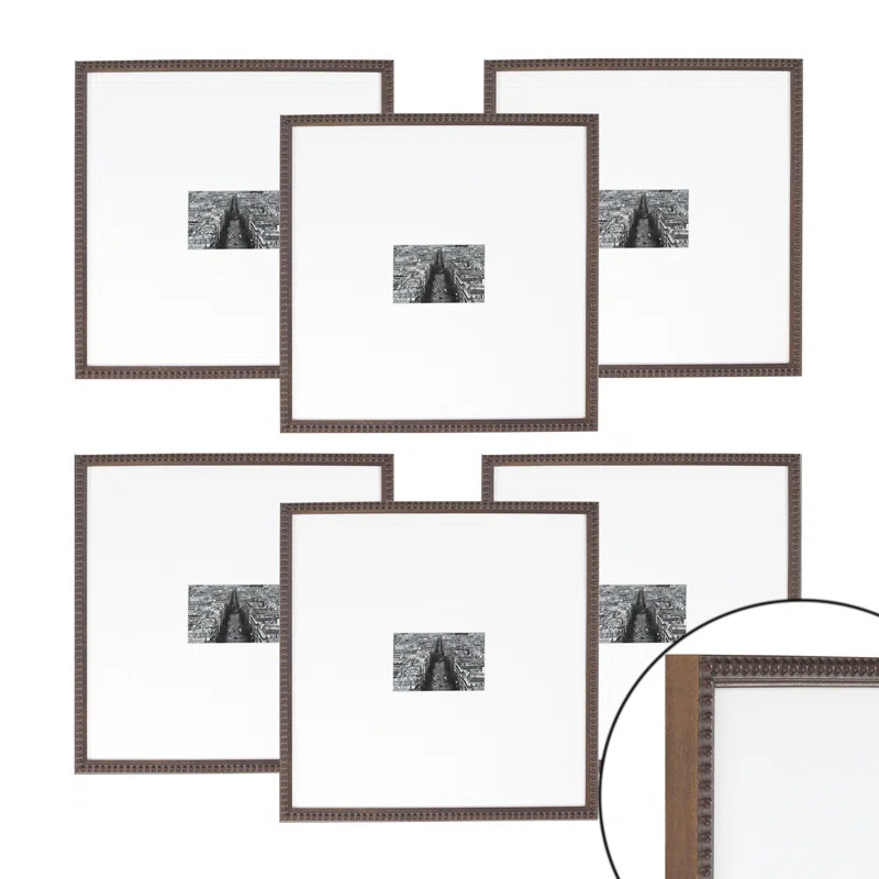 Wood Picture Frame - Set of 6 | Wayfair North America