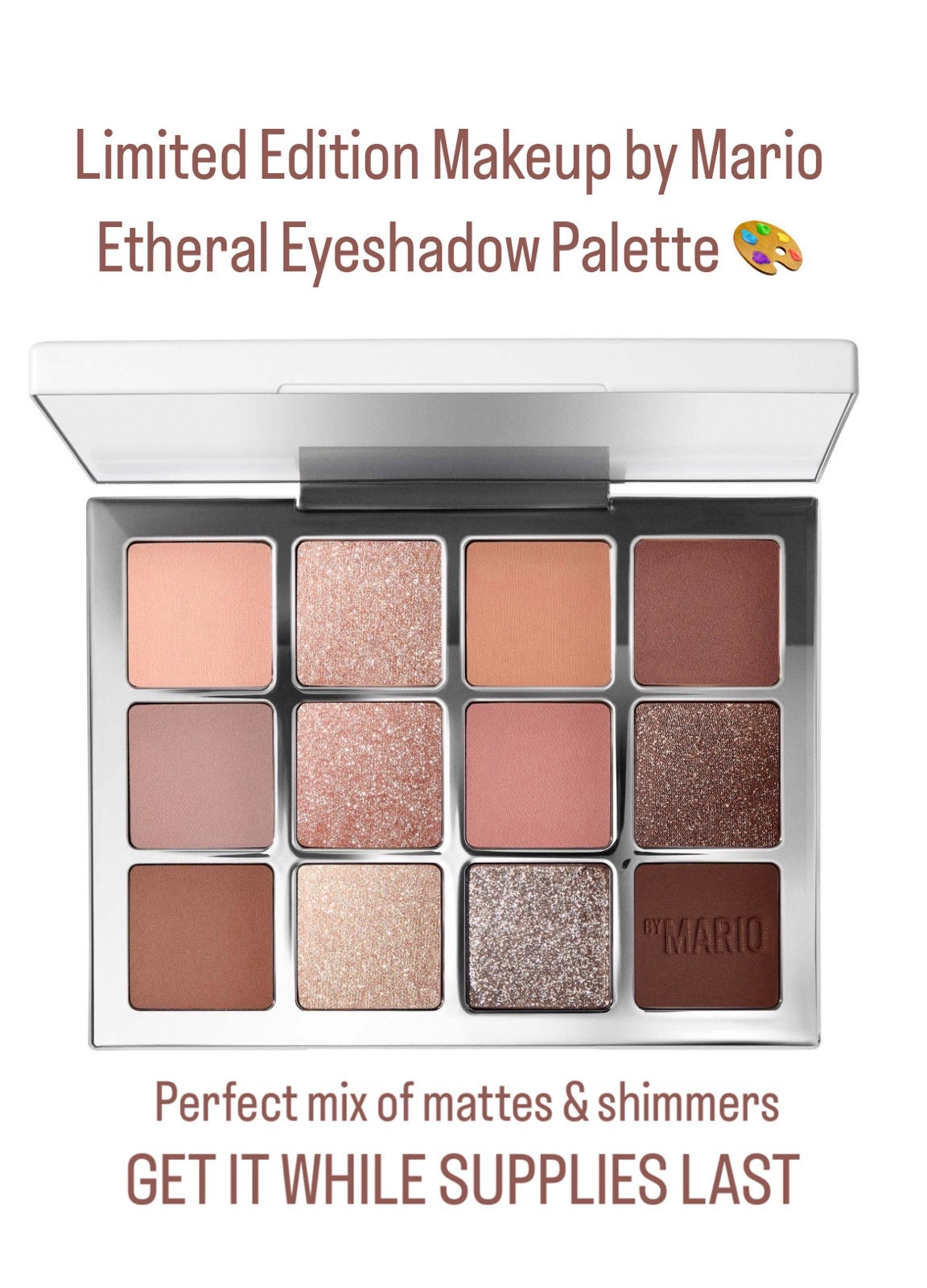 Your only eyeshadow palette you need for every holiday party!✨👏🏼

Multi finish eyeshadow palette with 12 signature shades in sueded Matte, Natural Metallic, & glossy Shimmer!! Grab this limited edition palette while it’s still in stock!🎨✨

#LTKGiftGuide #LTKHoliday #LTKSeasonal