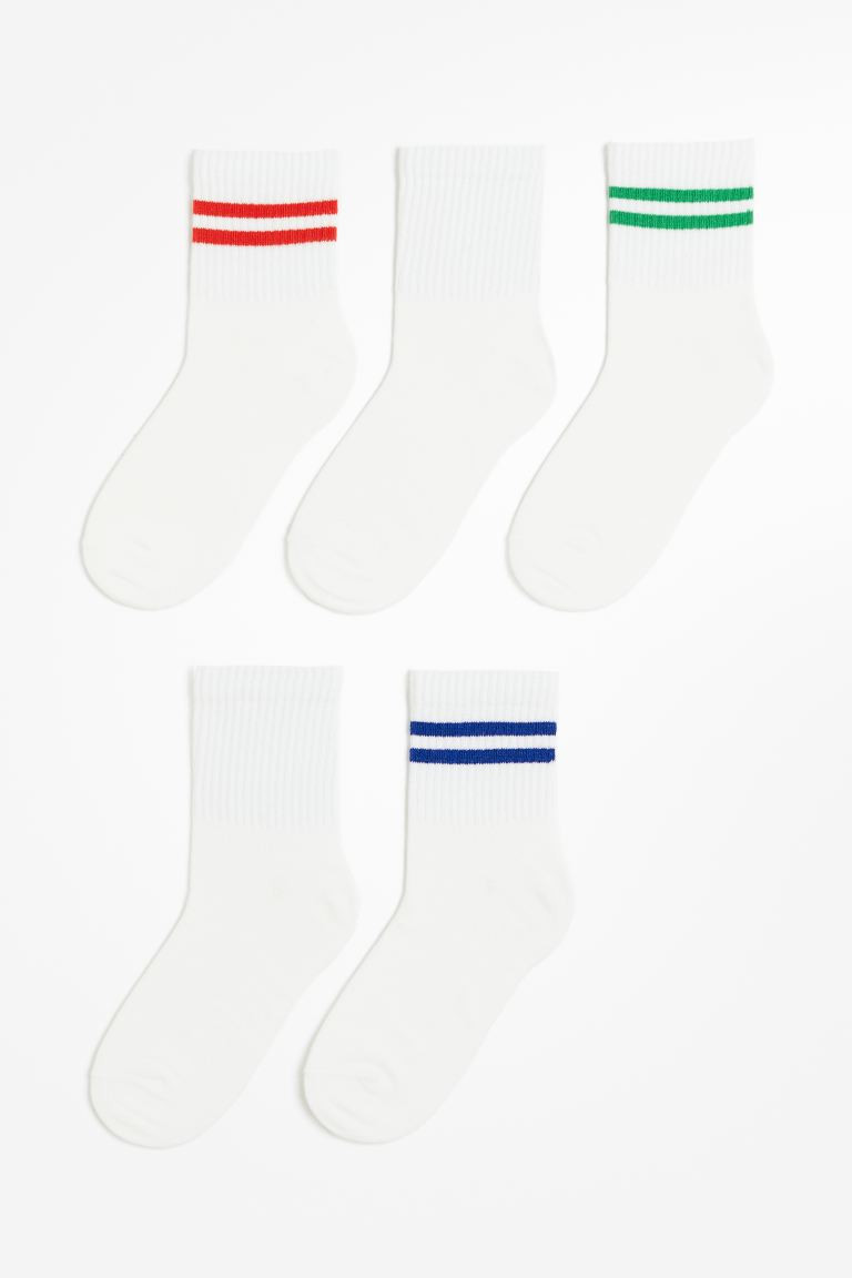 5-pack Socks | H&M (US + CA)