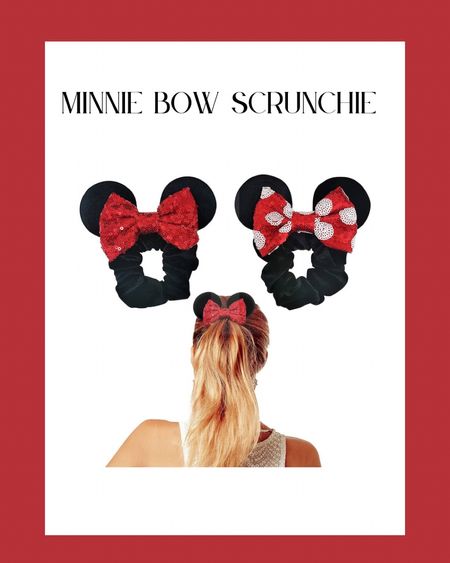 how cute are these Minnie scrunchies!!! 

Disney finds, amazon finds, Minnie Mouse, Disney outfit, Disney hairstyles 



#LTKtravel #LTKGiftGuide #LTKSeasonal