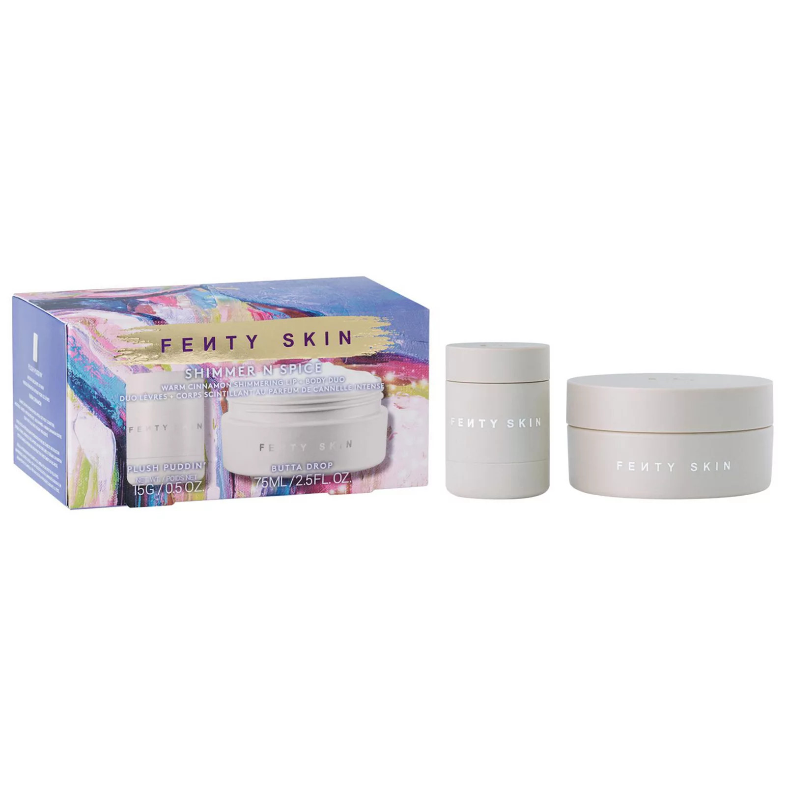 Fenty Skin Shimmer N Spice Warm Cinnamon Shimmering Lip + Body Duo, Size: 5.9 FL Oz, None | Kohl's