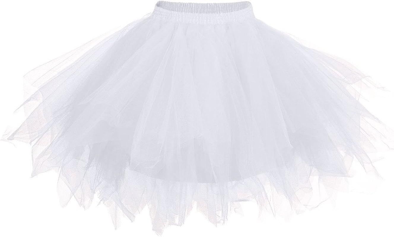 Girls Tutu Skirts Layered Tulle Princess Dresses Sparkle Tutu | Amazon (US)