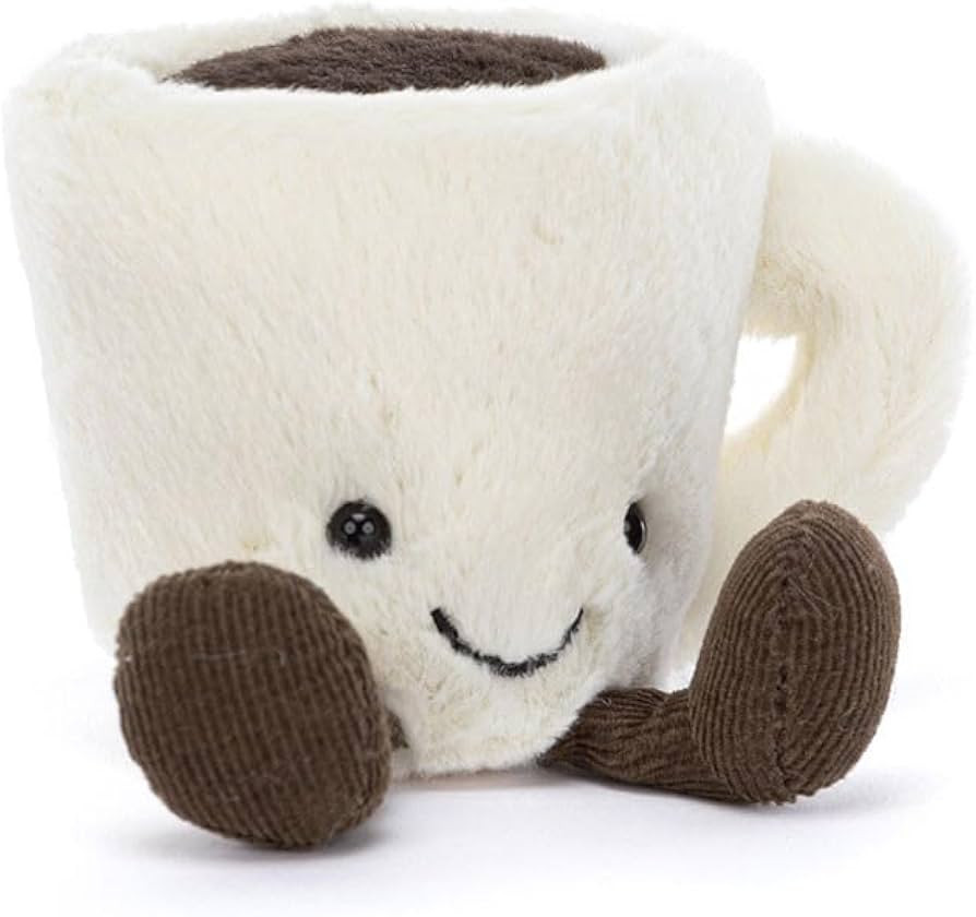 Jellycat Amuseable Espresso Cup - L: 6 cm x l: 5 cm x h: 10 cm | Amazon (UK)