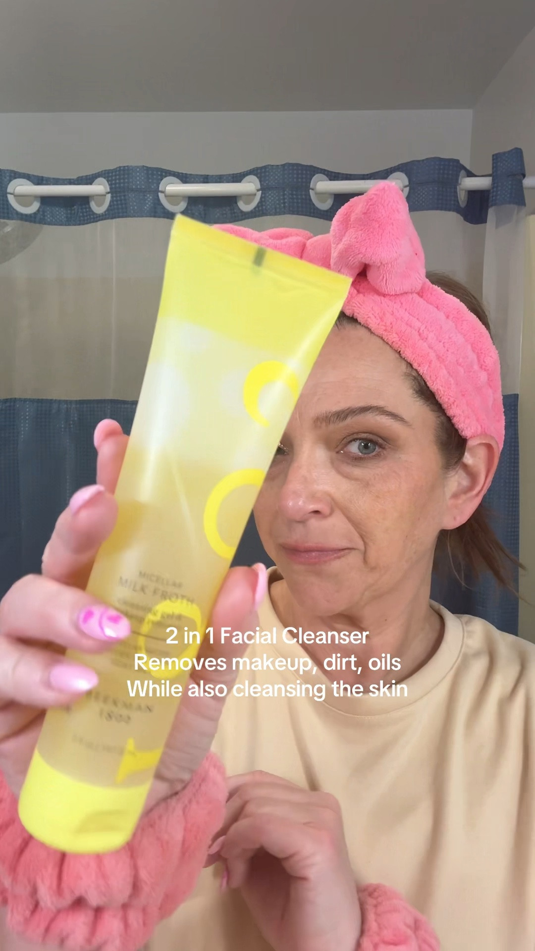 2 in 1 facial cleanser that cleans your face while removing dirt, oil and makeup 

#LTKselfcare #LTKOver40 #LTKBeauty