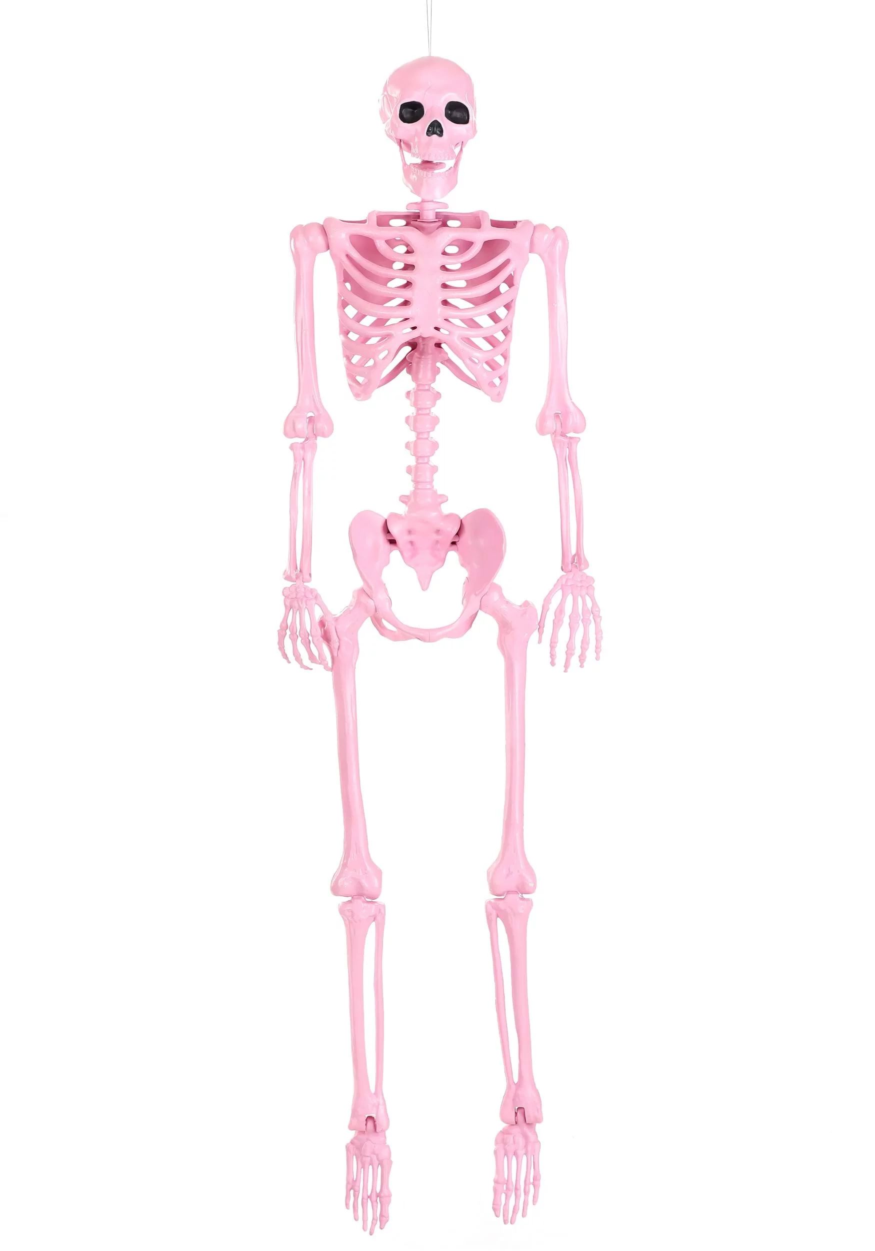 Poseable Crazy Bones Skeleton in Pink Decoration - Walmart.com | Walmart (US)