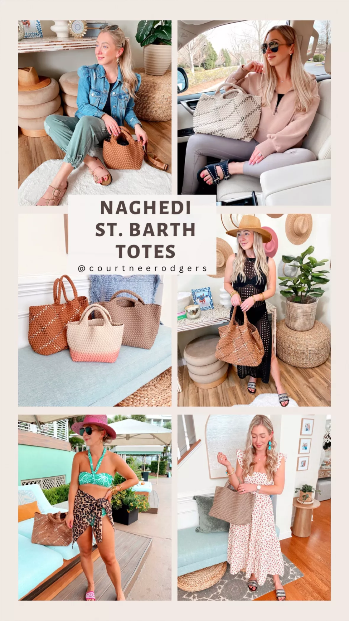 Naghedi St Barths Large Tote curated on LTK
