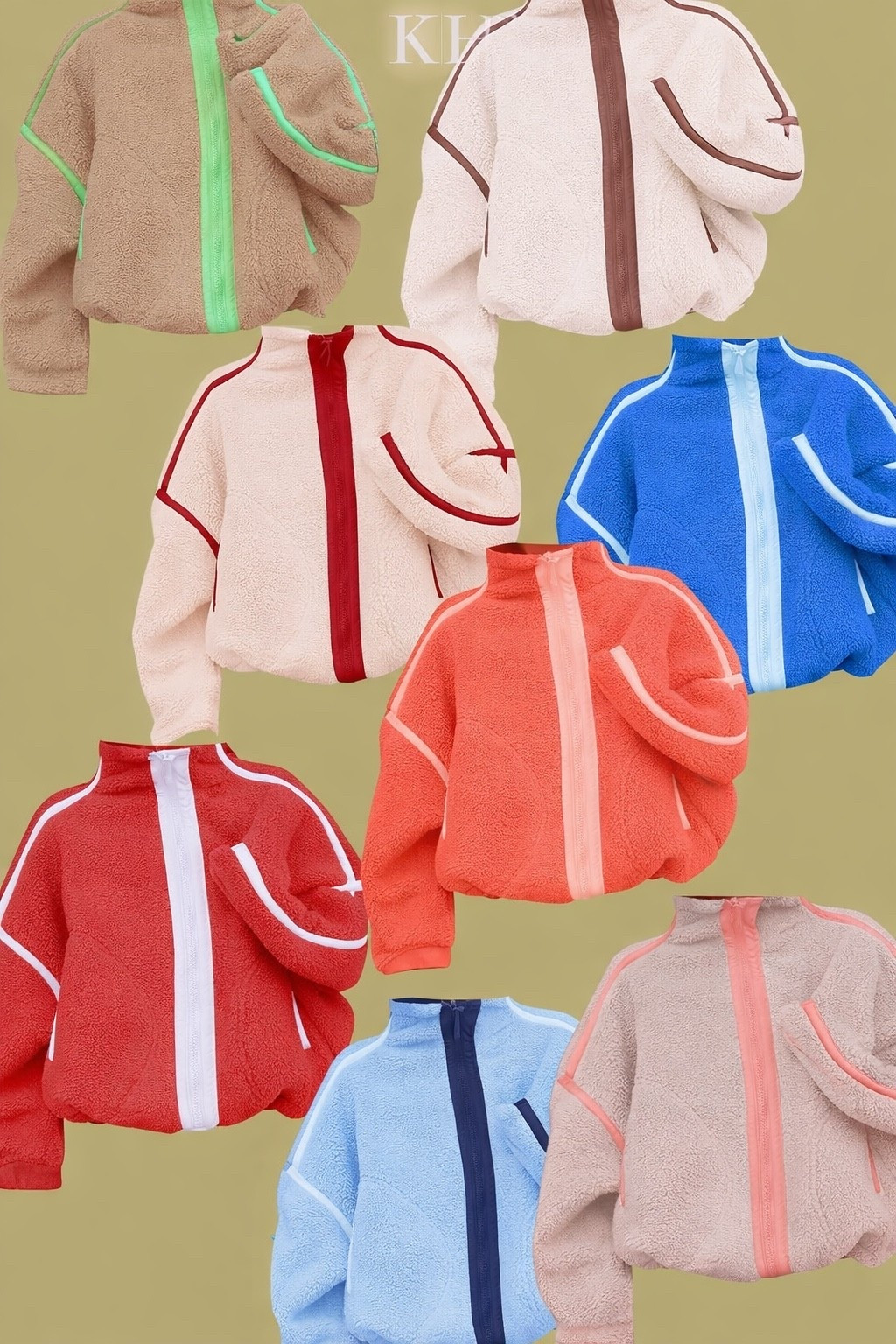 If I could wear one thing on repeat all winter… it would be this.
The coziest sherpa zip up that’s warm without being bulky and easy to throw on with leggings or jeans.
Every color is good, so I linked them all 🤍
