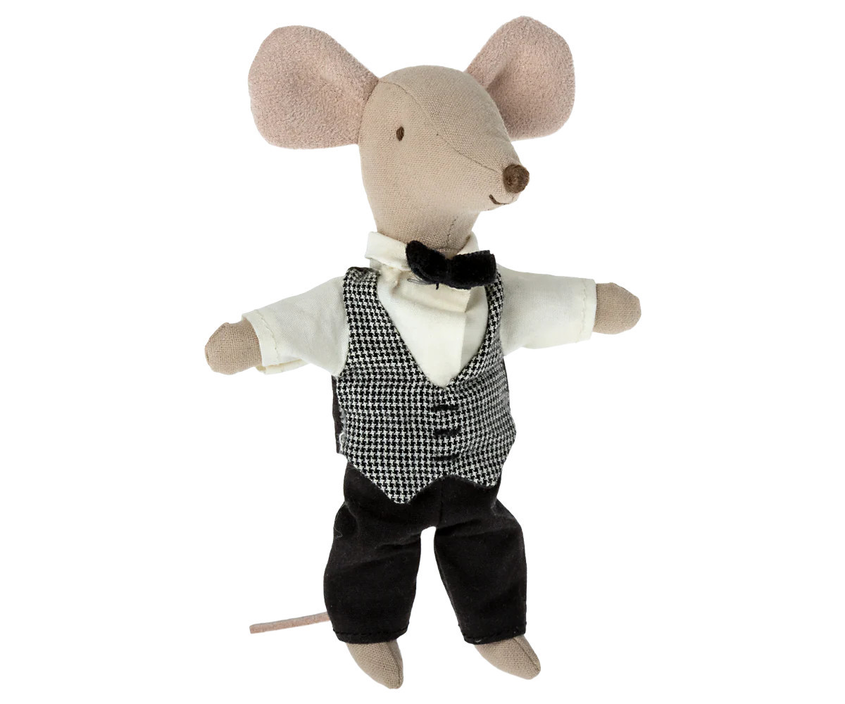 Maileg Waiter Mouse, Big Sister/Brother | Persnickety