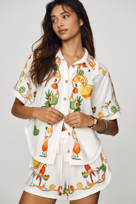 Biricutio Scarf Shorts | Anthropologie (US)