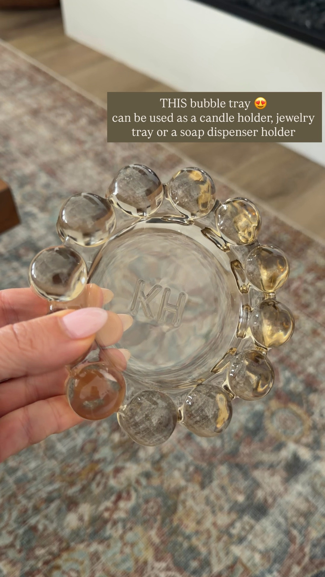 Amazon home find that can be used as a jewelry tray, soap dispenser holder, candle holder and so much more.

#LTKHome