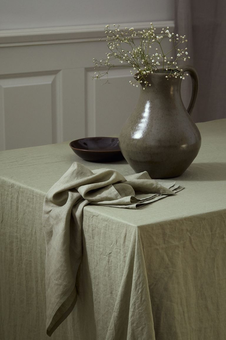 2-pack Linen Napkins - Beige - Home All | H&M US | H&M (US + CA)