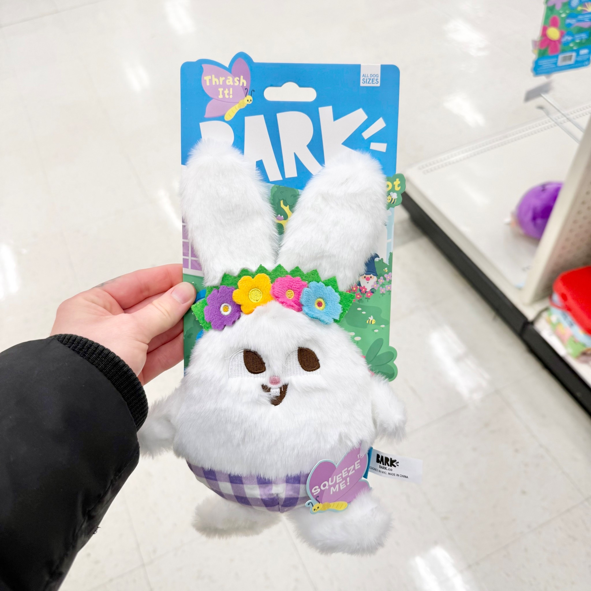 @target 
@bark Easter Bunny Dog 
Toy - Hippie Hopper
$9.99

Target Circle Deal: Buy one, get one 30% off select pet toys & accessories

#LTKSaleAlert #LTKSeasonal #LTKHome