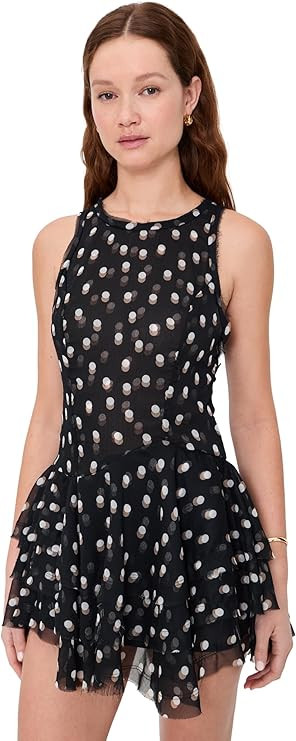 Free People Women's Raven Printed Mini Dress | Amazon (US)