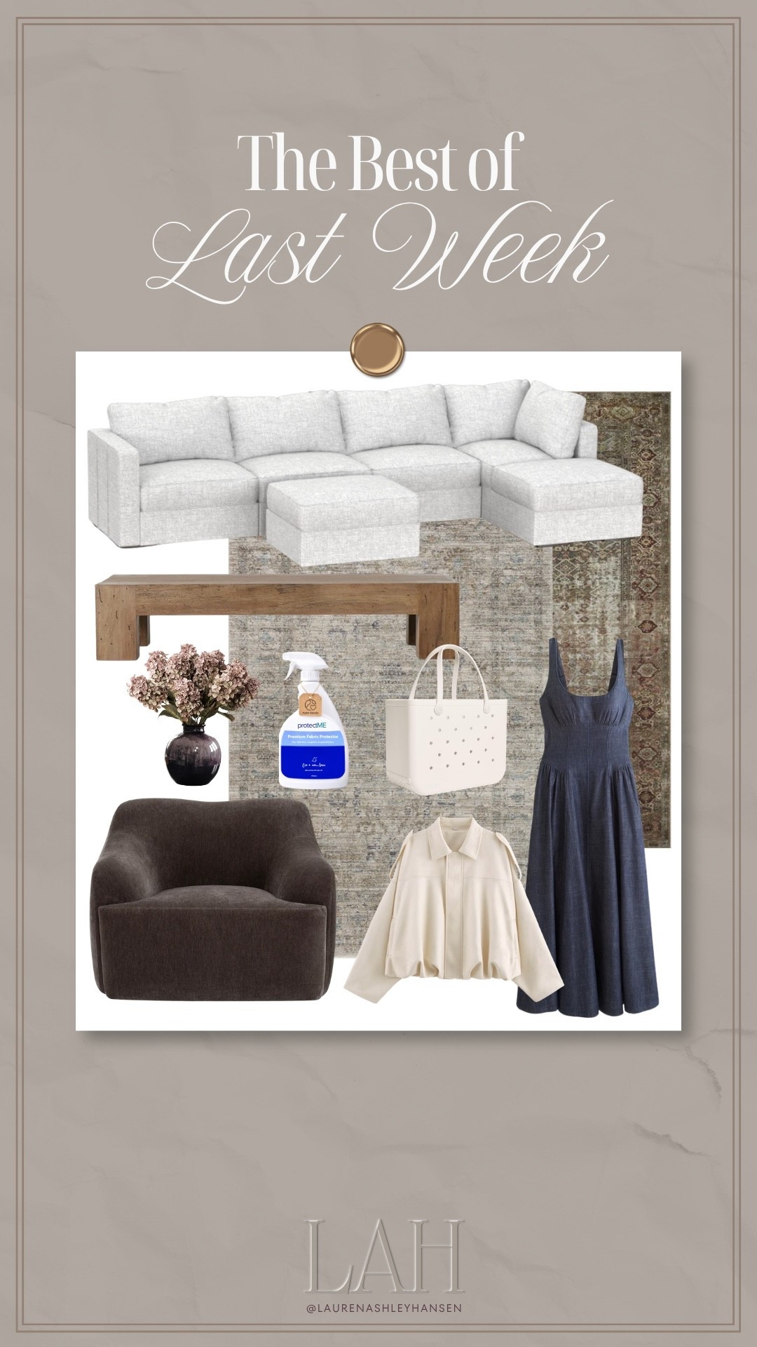A curated mix of furniture, textiles, home products, seasonal fashion, and more. High-end favorites juxtaposed with affordable picks for the perfectly balanced home + life.

#LTKHome #LTKgrwm