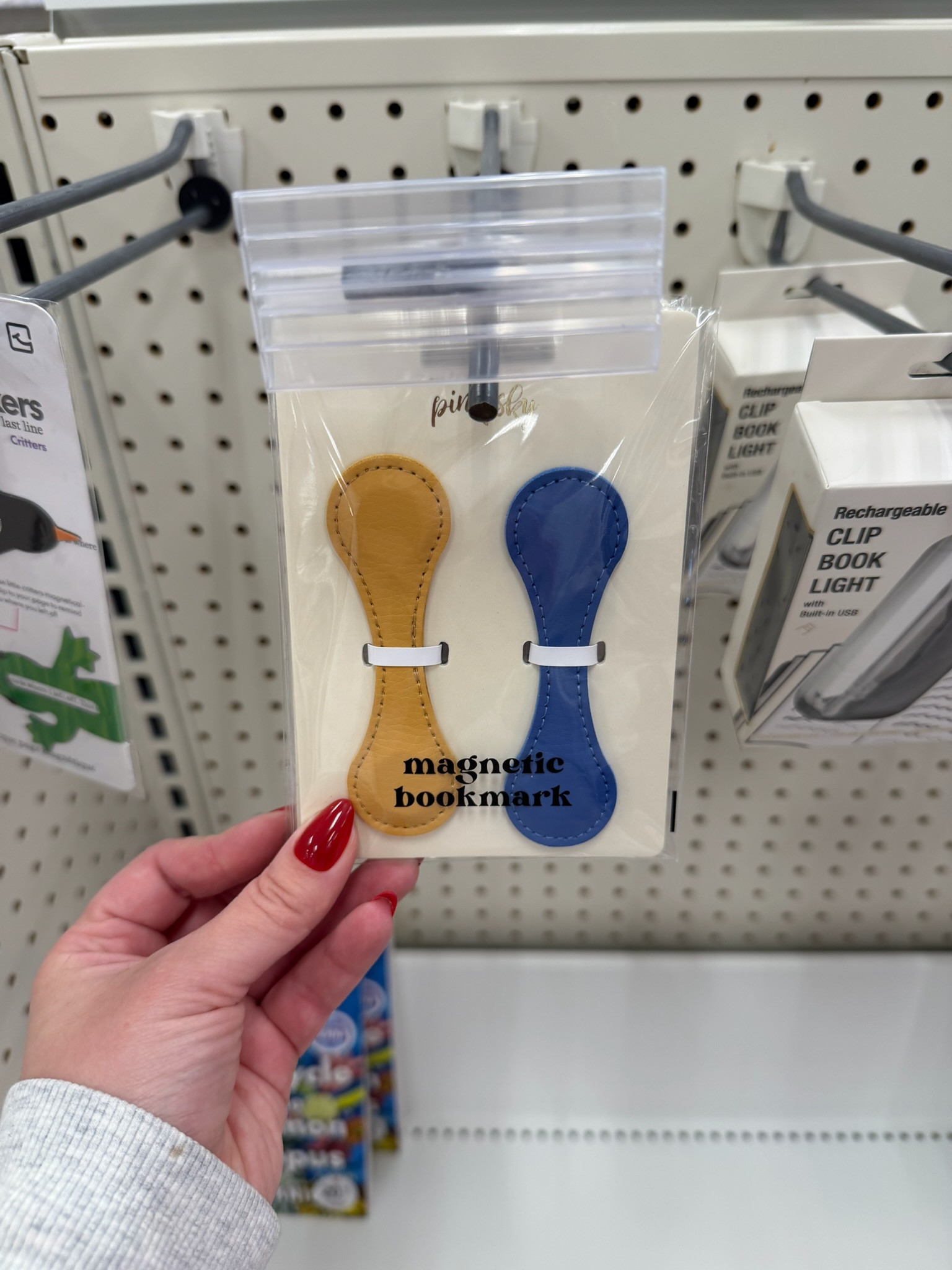 Y'all know i have been so into journaling lately and these are perfect for that. This PU Leather 2pk of Magnetic Bookmarks in Camel & Blue from Target is such a chic way to keep your place without damaging your pages. They have a really elevated, high-end look and the magnetic closure is super secure, making them a must-have for your favorite notebook or current read.

chocolate brown outfit, date night outfits, silver hardware, gallery wall, valentines outfit women, knits and shawls, statement coat, valentines day outfit women, vacation outfits beach, valentines date night outfit, target style, journaling community, magnetic bookmarks, aesthetic stationery, target finds, office decor, bookstagram, study essentials, planner girl, target haul 

 #LTKdayinmylife #LTKmorningroutine #LTKHome