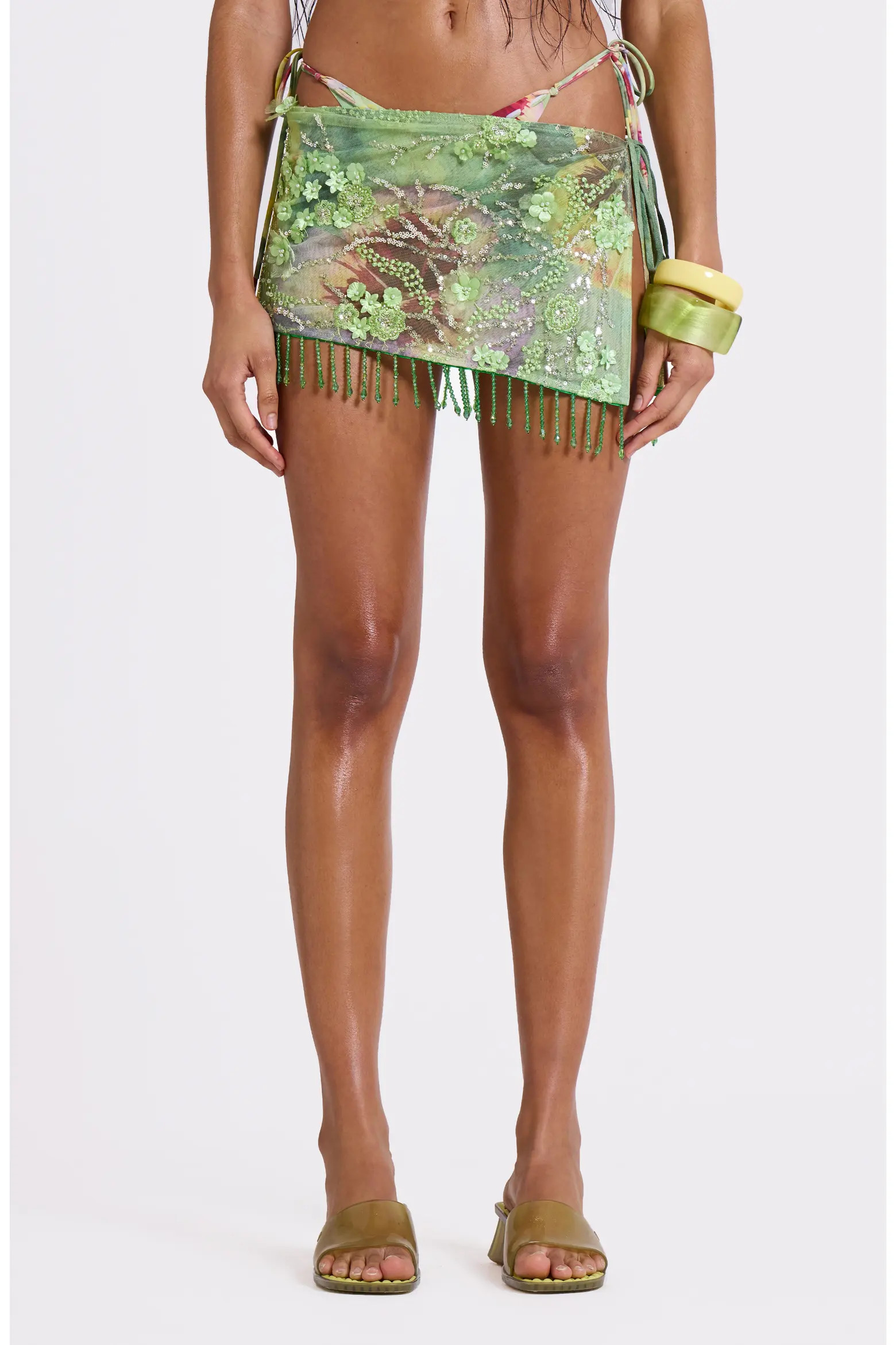 Melona Embellished Wrap Miniskirt (Women) | Nordstrom | Nordstrom