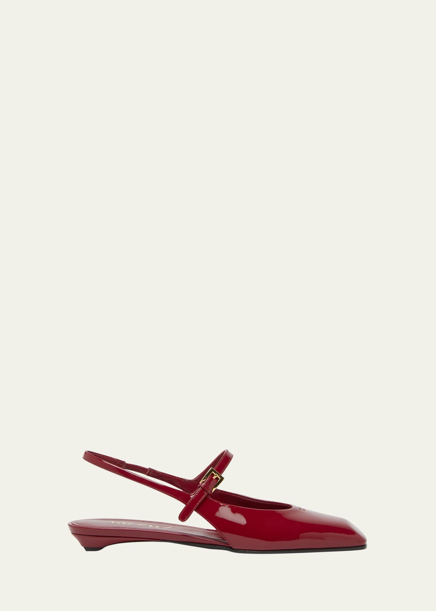Prada Vernice Patent Leather Mary Jane Slingback Ballerina Flats | Bergdorf Goodman