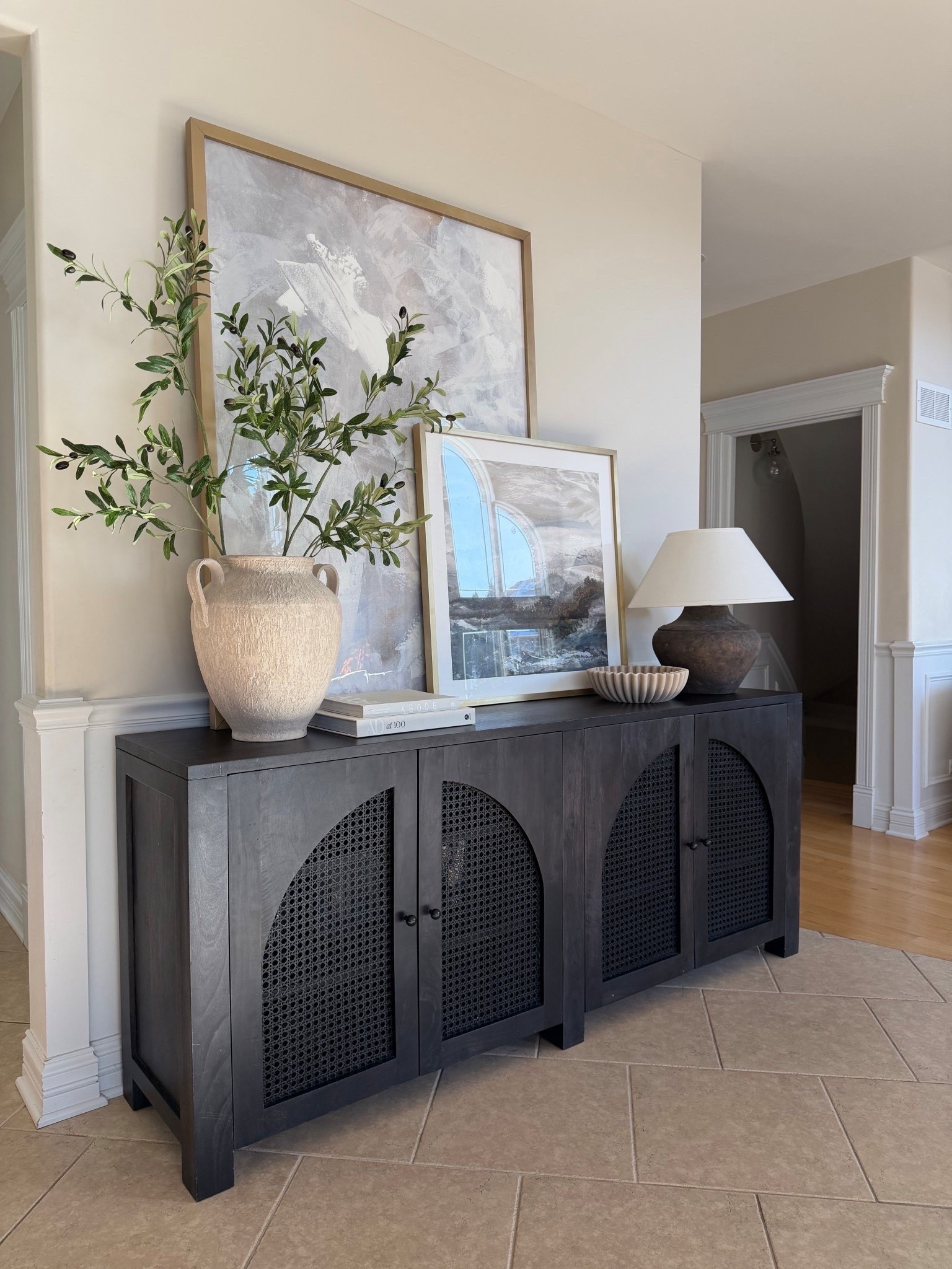 This is one of my favorite ways to make a space feel finished 🤍 Layered artwork, soft textures, and simple decor pieces create that effortless designer look — and you can recreate it with affordable finds.

#LTKHome