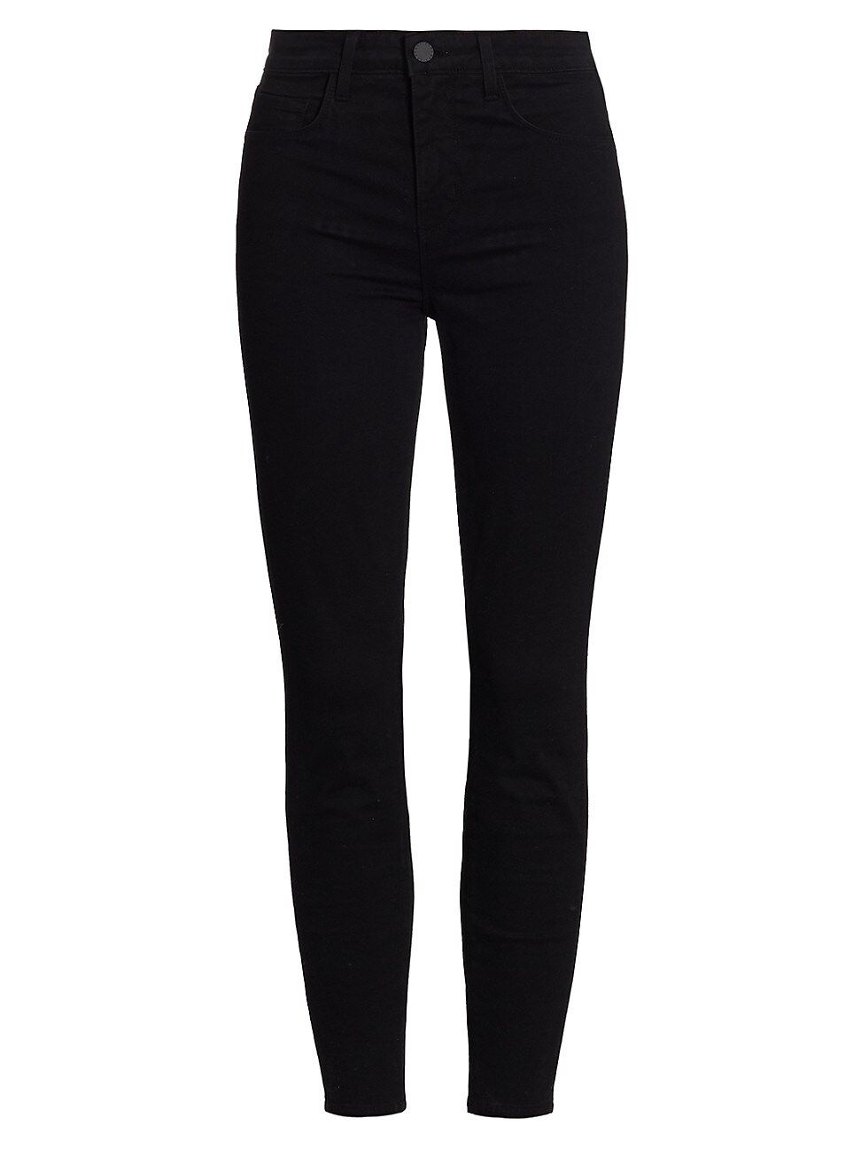 L'AGENCE Margot High-Rise Sateen Skinny Jeans | Saks Fifth Avenue