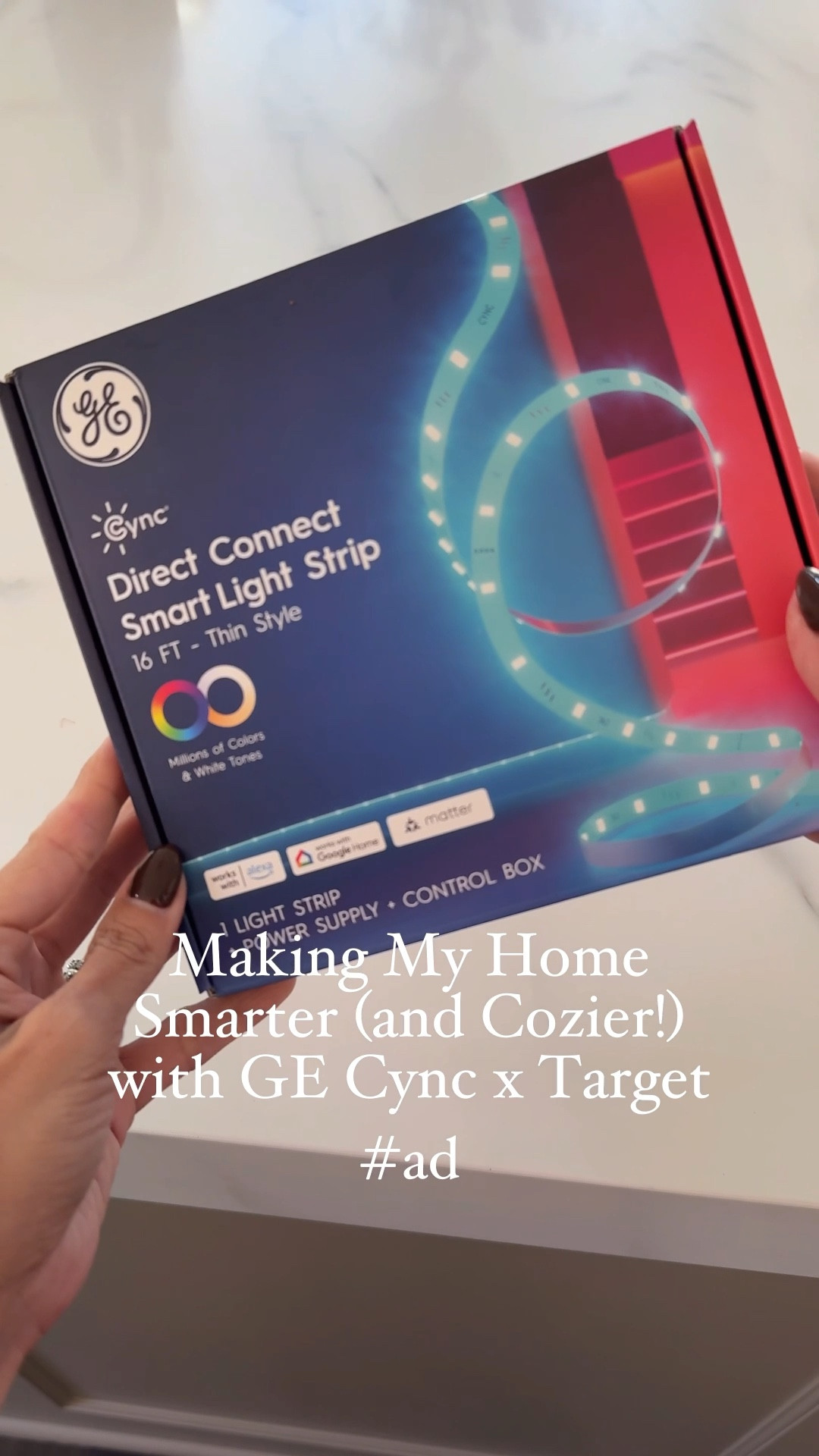 #ad Bring your home to life with GE Cync Products, available @target. 

From plugs that automate anything connected to it (hello Christmas tree) to colorful light strips & light bulbs you can control right from your phone. Setup is super easy and everything connects through the Cync app. These also make holiday decorating (and automating) for the holidays so easy. Perfect for adding a little magic to the season. 

#ad @target @gelighting #targetpartner #target #lifeincync #gelighting 


#LTKHome #LTKFindsUnder50