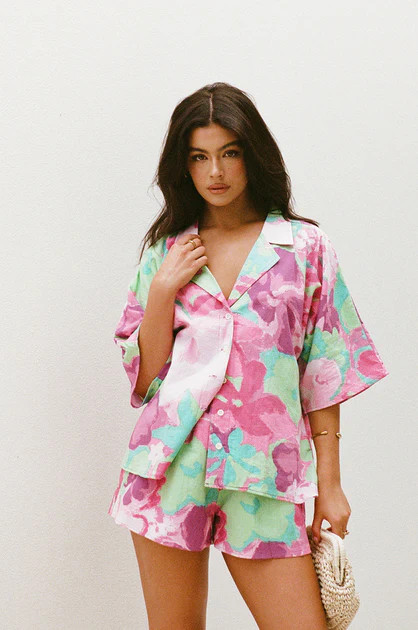 Seona Top - Feliz Purple | SABO SKIRT (Global)