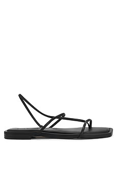 Steve Madden Lynley Sandal in Black from Revolve.com | Revolve Clothing (Global)