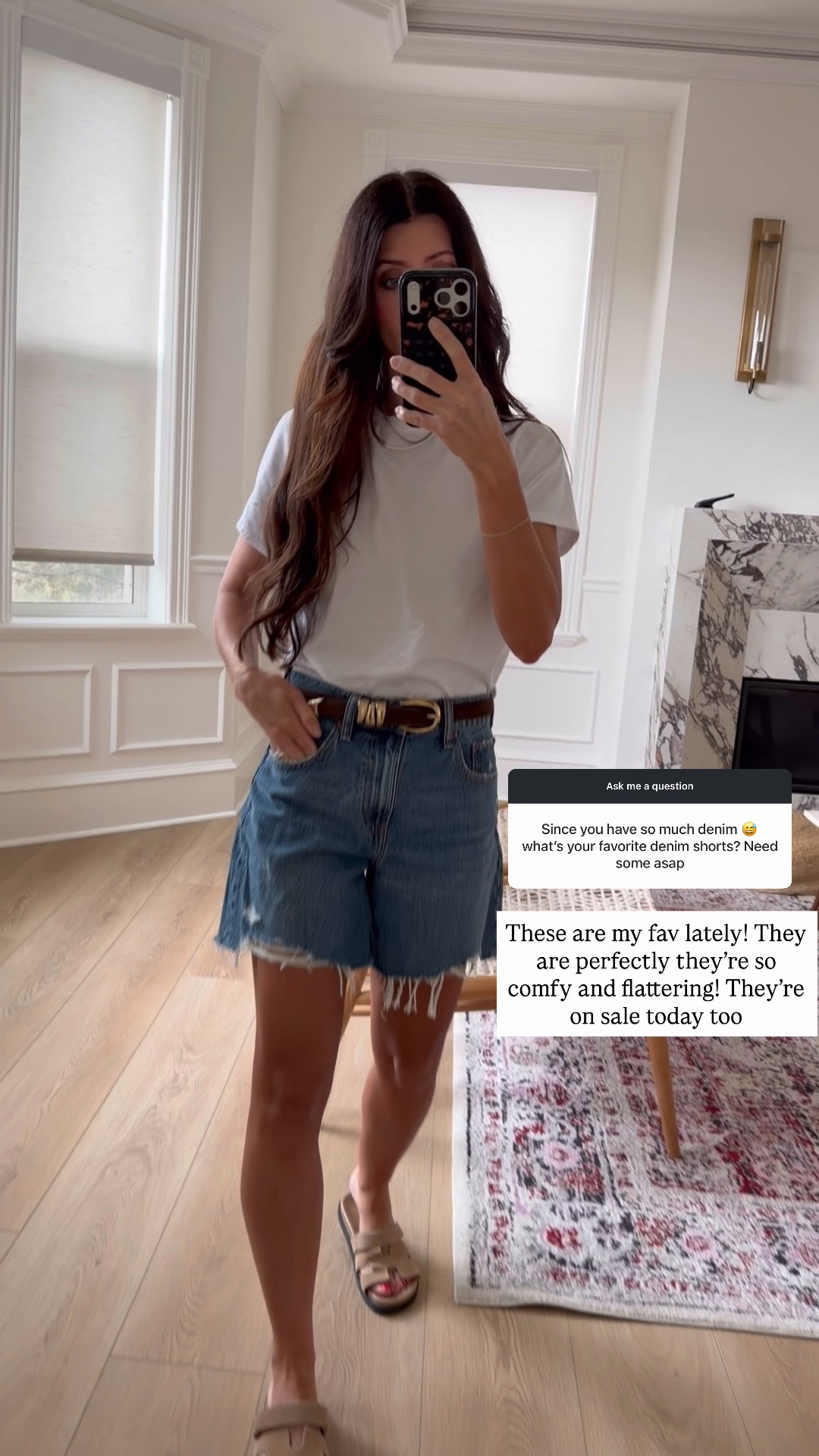 I have the size 25 in these shorts. They are a little bit oversized, but I love the fit of them! They are so flattering! Favorite shorts. ￼

#LTKootd #LTKSeasonal #LTKSaleAlert