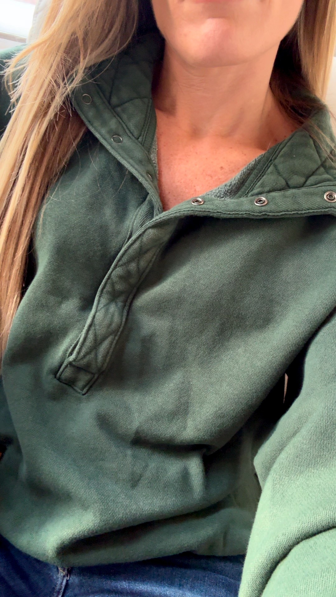 Aerie snap pullovers are some of my faves this time of year! Size down in this style. 

#LTKgrwm #LTKootd #LTKmomlife