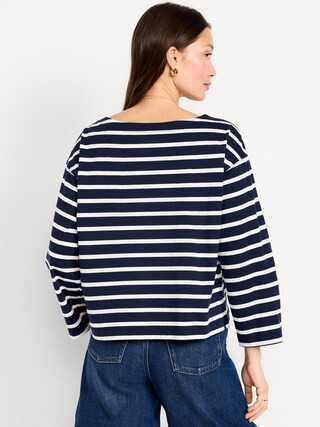 Long-Sleeve Mariner Loose T-Shirt | Old Navy (CA)