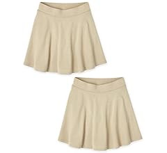 The Children's Place Girls Ponte Knit Pull On Skort | Amazon (US)