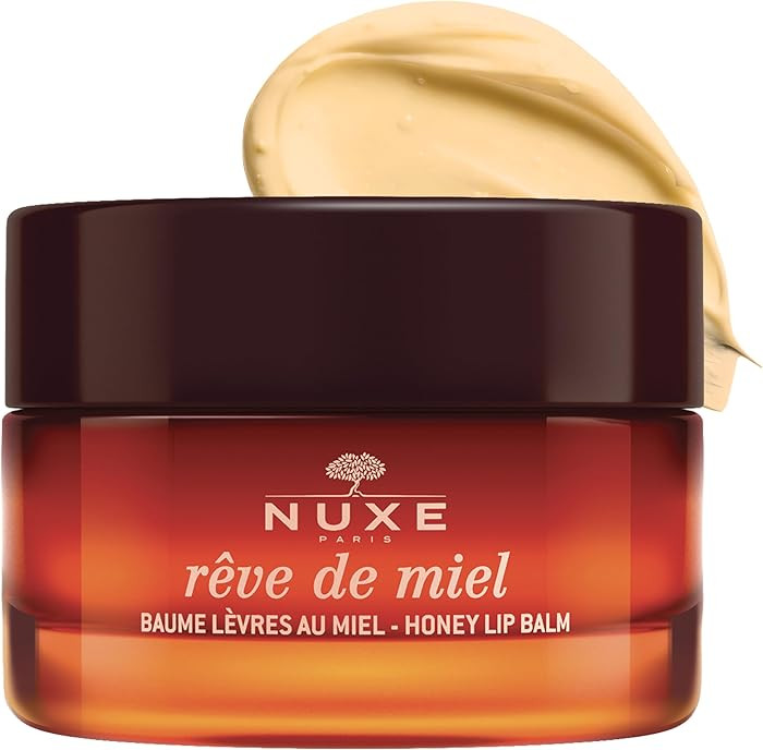 NUXE Rêve de Miel Ultra Nourishing Lip Balm With Honey Shea Butter and Vitamin E for Cracked and... | Amazon (US)