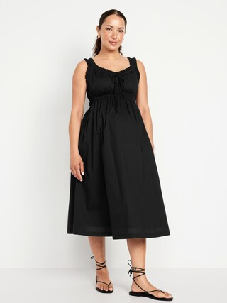 Maternity Sleeveless Fit & Flare Dress | Old Navy (US)