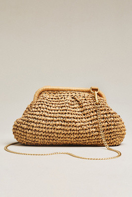 L Space Harmony Raffia Clutch | Anthropologie (US)