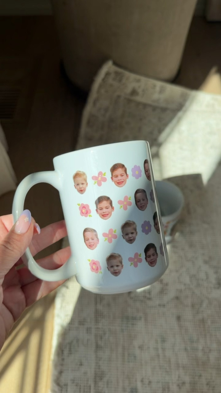 Another fun & sweet personalized gift for Mother’s Day— we love these mugs from this small business! They have several cute options right now for Mother’s Day, so I got one for Nina with the boys faces. It turned out so cute haha! 

#LTKmomlife #LTKMothersDay #LTKKids