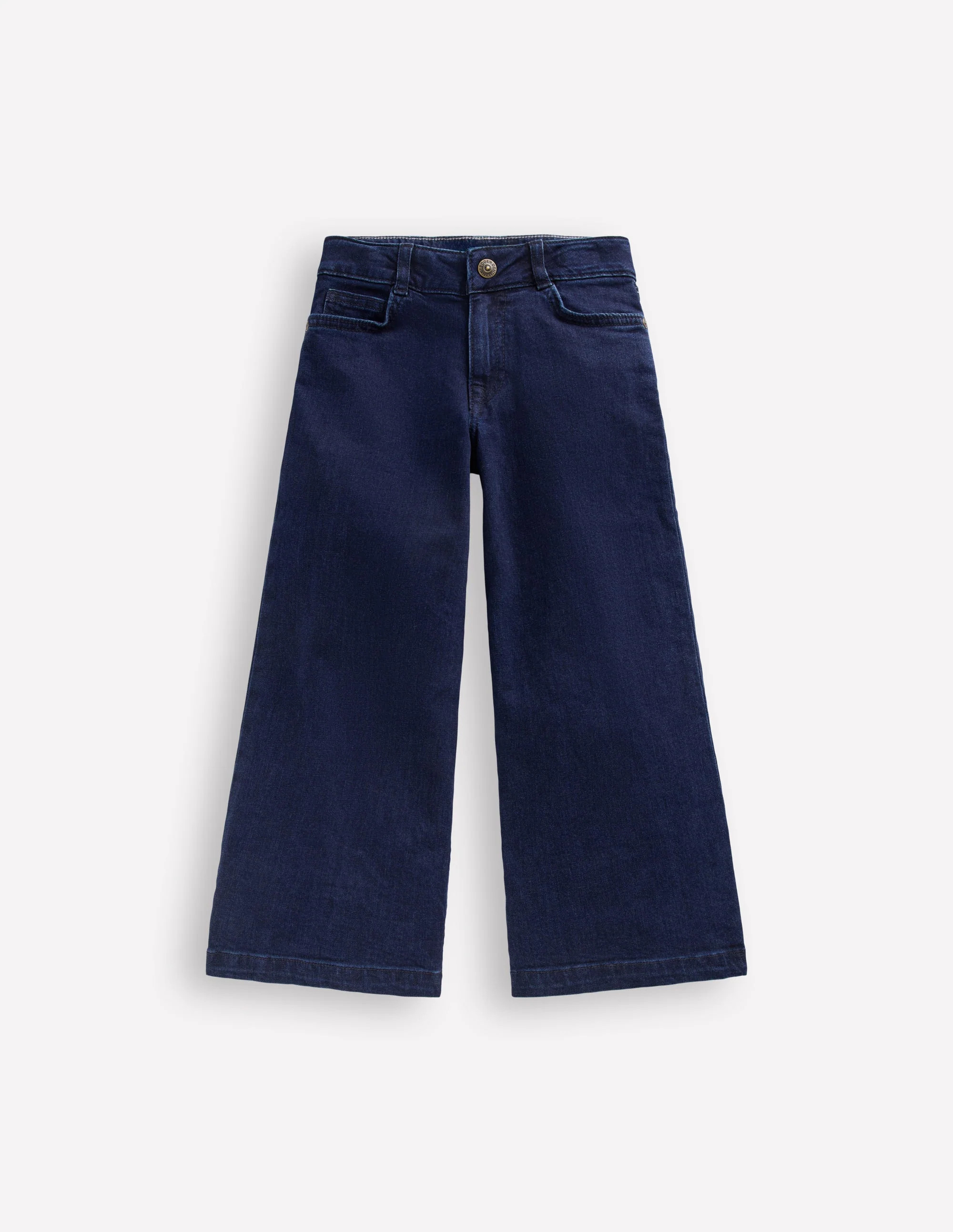 Wide Leg Pants-Dark Vintage Blue | Boden (US)