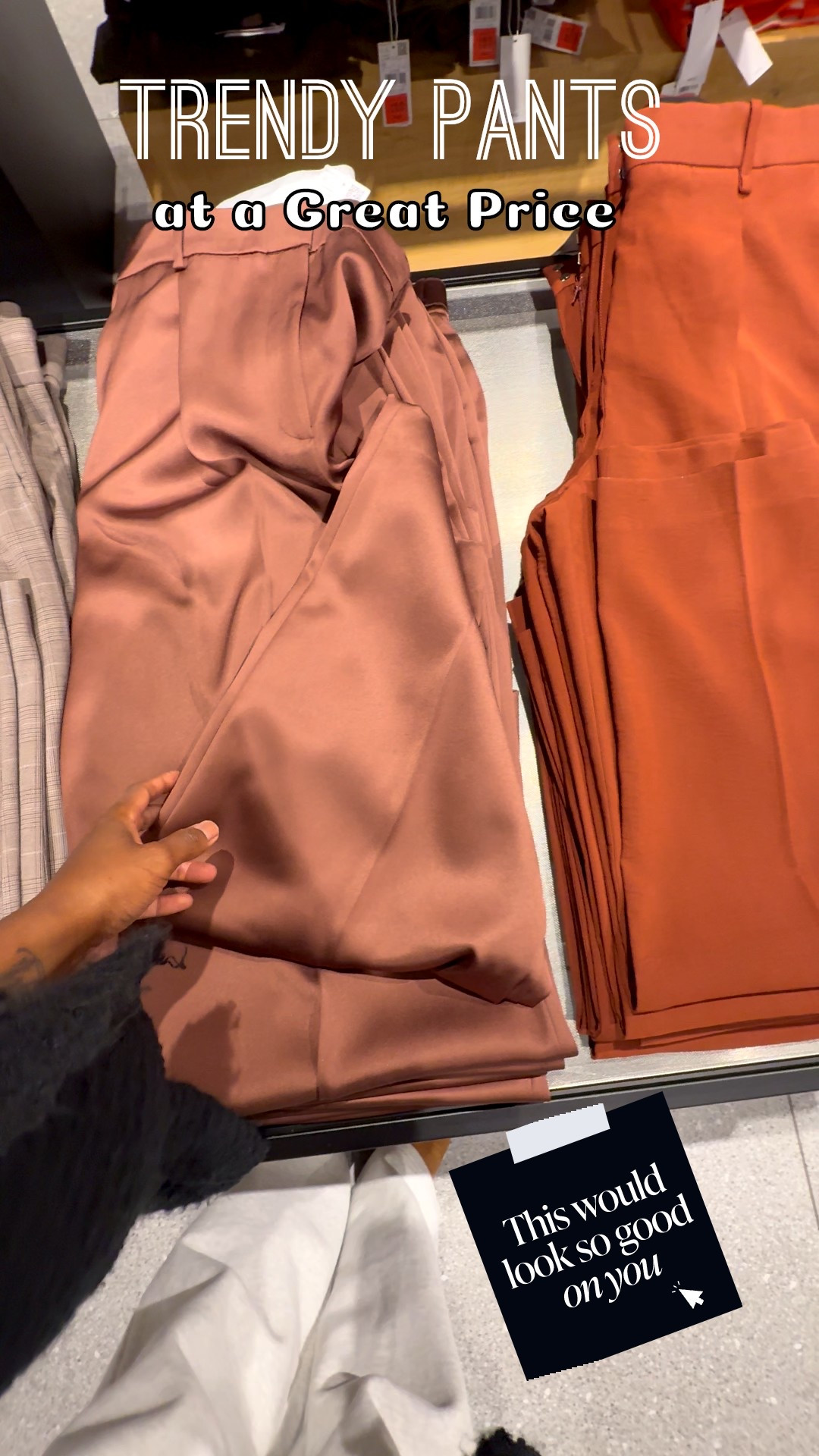 Adding more textured pants to my closet — especially satin pants and velvet pants. These Mango straight-leg trousers are timeless, flattering, and so easy to style for work or weekends 🤍


#LTKFind #LTKStyleTip #SaleAlert #workwearstyle #trendingstyle 

#LTKWorkwear #LTKSaleAlert #LTKFindsUnder100