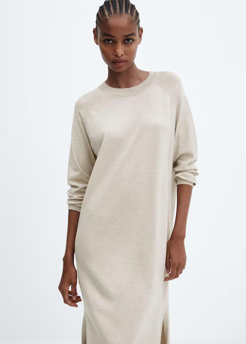 Search: Round neck knitted dress (38) | Mango USA | MANGO (US)