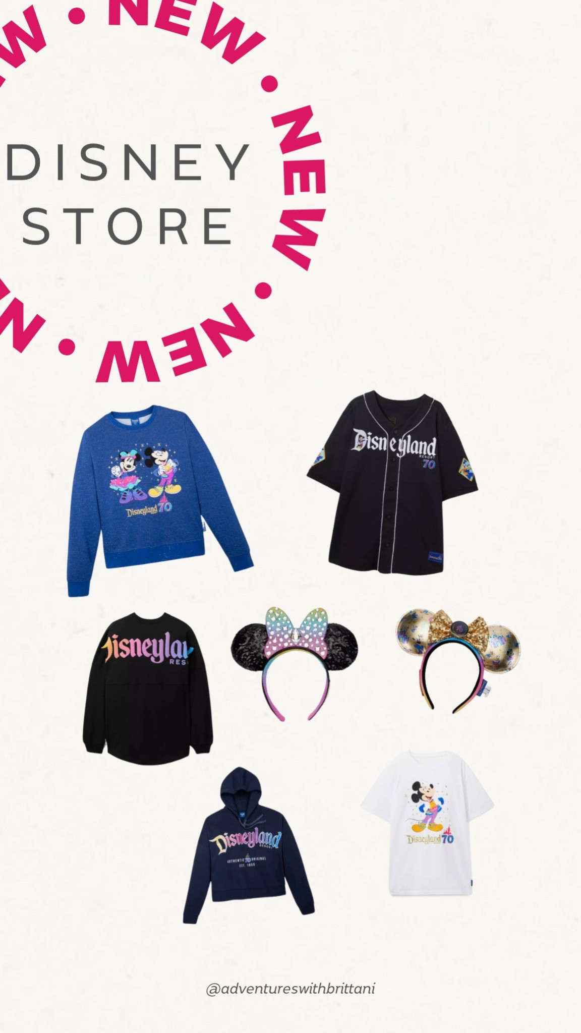 70th merch is now LIVE on the Disney Store. So many great and collectible pieces! 

#LTKSeasonal #LTKFindsUnder100 #LTKTravel