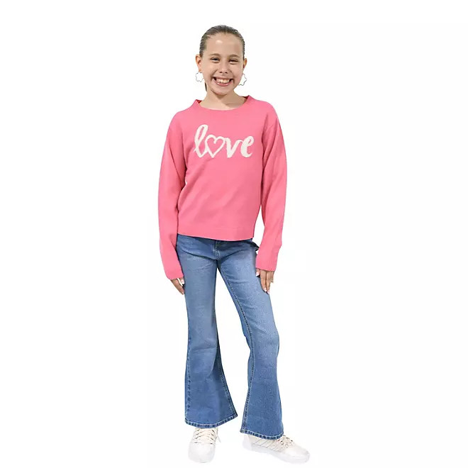 Zunie Girls Valentines Day Sweater | Sam's Club
