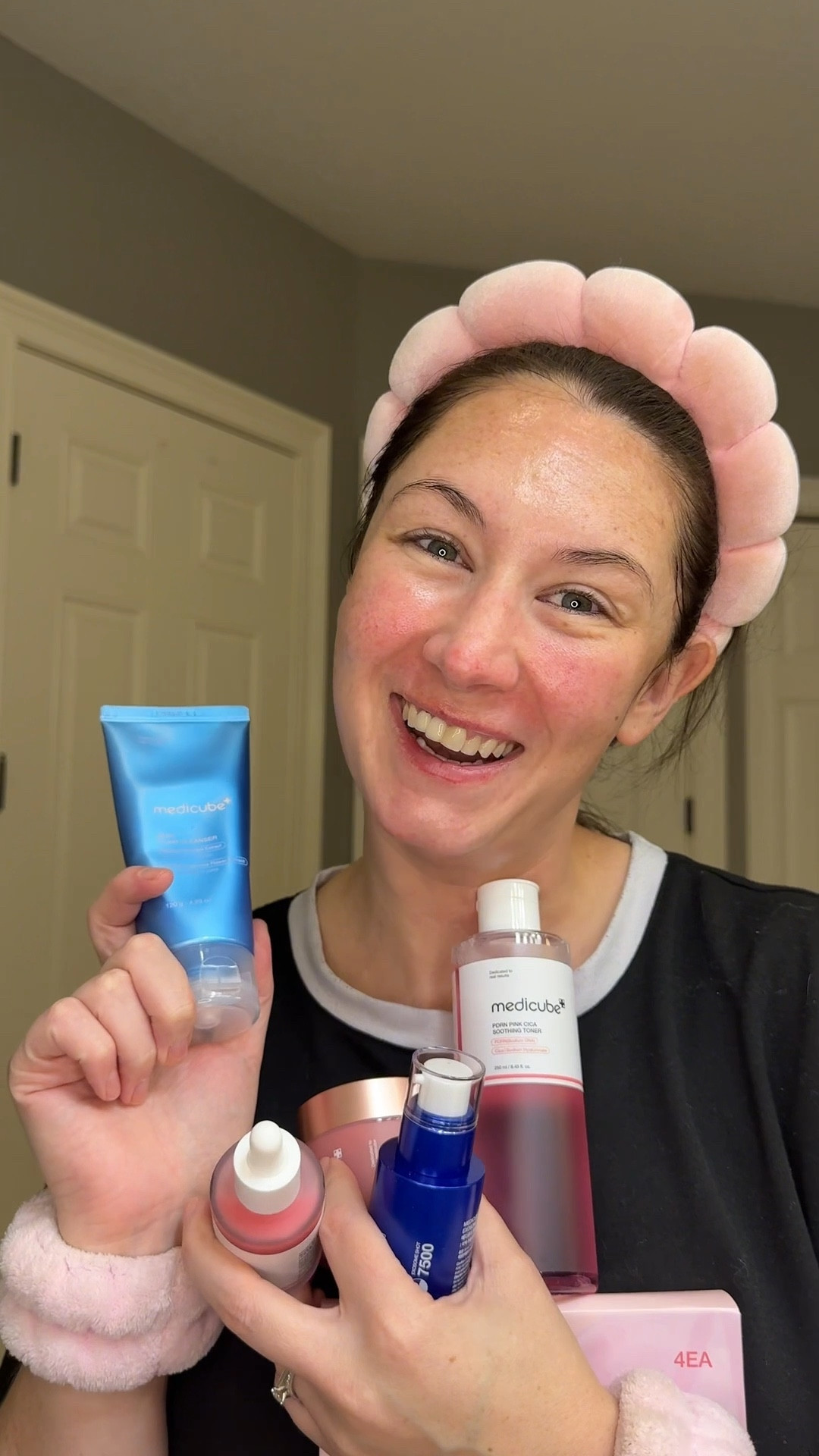 I am soooo excited to try the Medicube skincare! I’ve heard a lot of good things and I have been struggling with my skin since having my son. Tag along on this journey with me!! 

#LTKBeauty #LTKmomlife #LTKselfcare