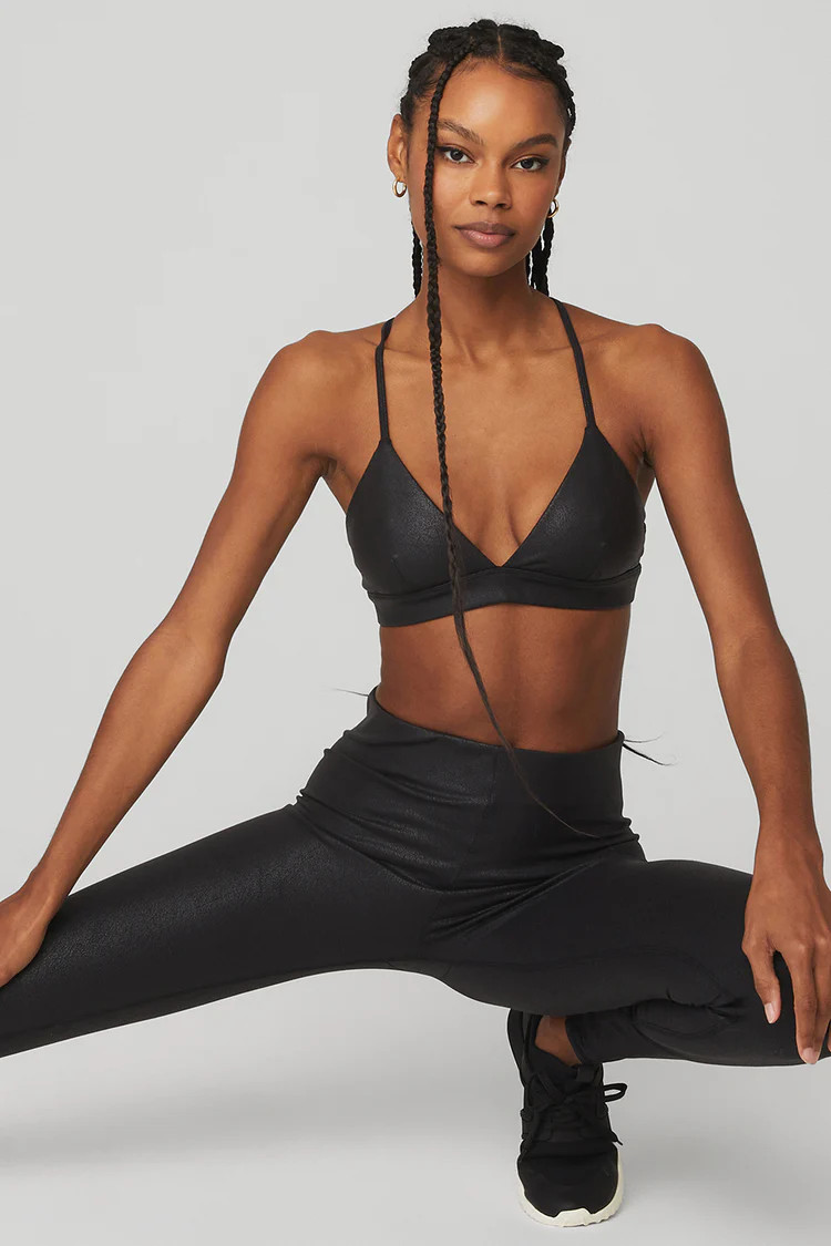 Faux Leather Airbrush High-Waist Legging | Alo Yoga (US)