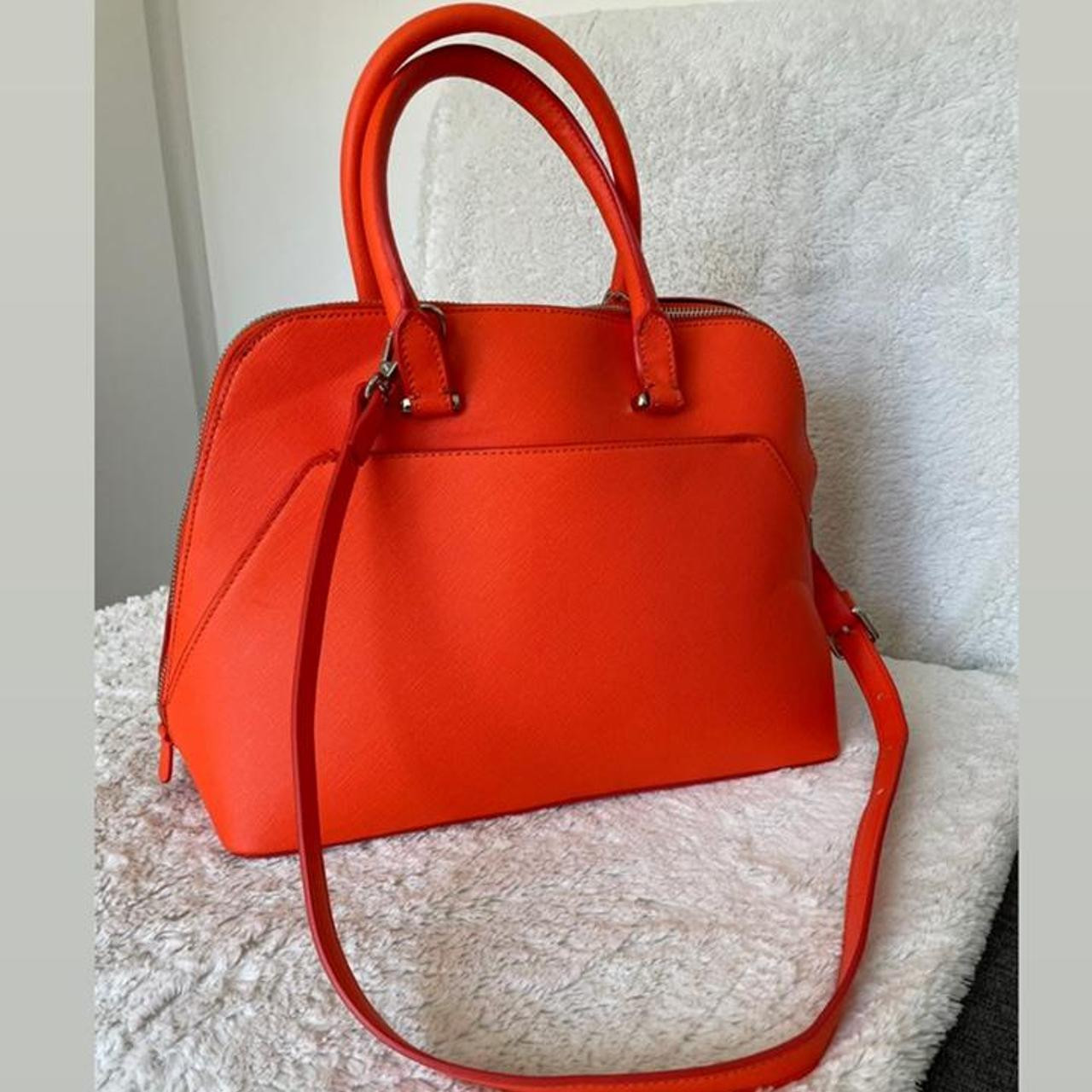 Orange Zara Bag  
Hardly worn - looks brand new... | Depop | Depop US