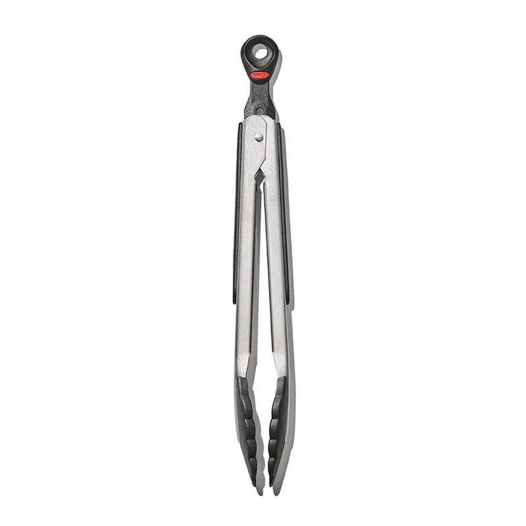 OXO Softworks 9 inch Tongs with Nylon Head, Stainless Steel | Walmart (US)